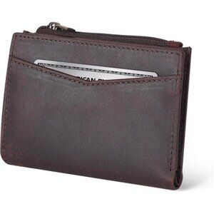 Leather Wallet For Women - Brown